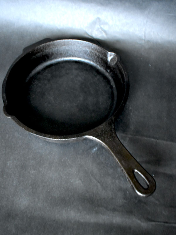 Fire Seasoned Cast Iron Skillet