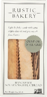 Organic Sourdough Faltbread, Rustic Bakery